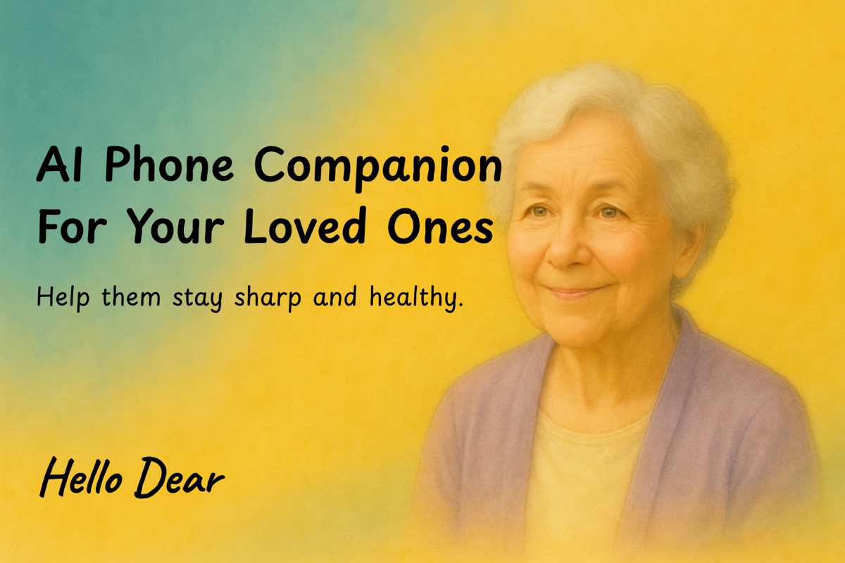 Hello Dar Hello Dear - AI Phone Companion for Seniors